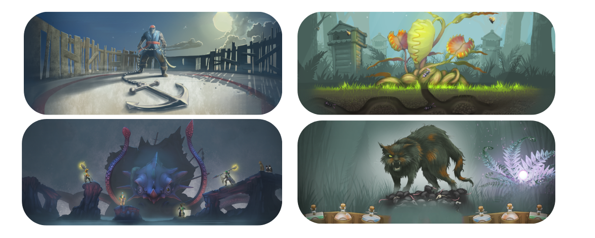 Brighter shores quest story banners